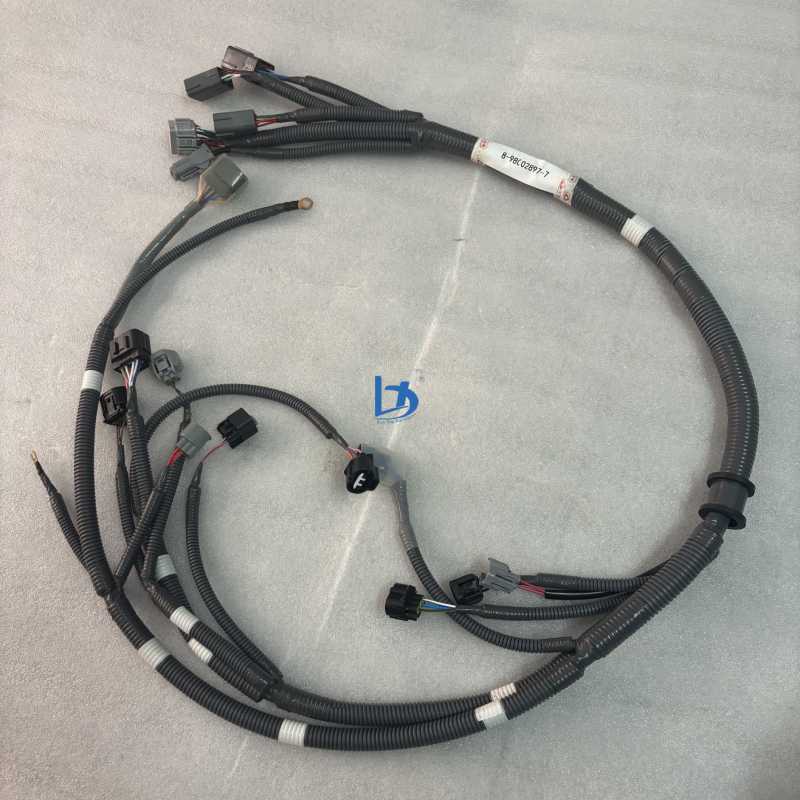 Excavator Engine Harness 8980028977 8-98002897-7 for ISUZU 4HK1