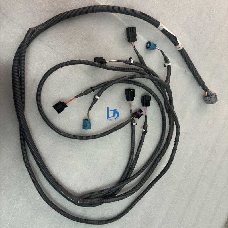 High quality excavator 200-3 hydraulic pump engine wiring harness