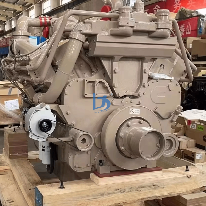 Excavator parts with diesel engine KTA38-C1260 1200 HP 895kw 2100 RPM/distribution motor