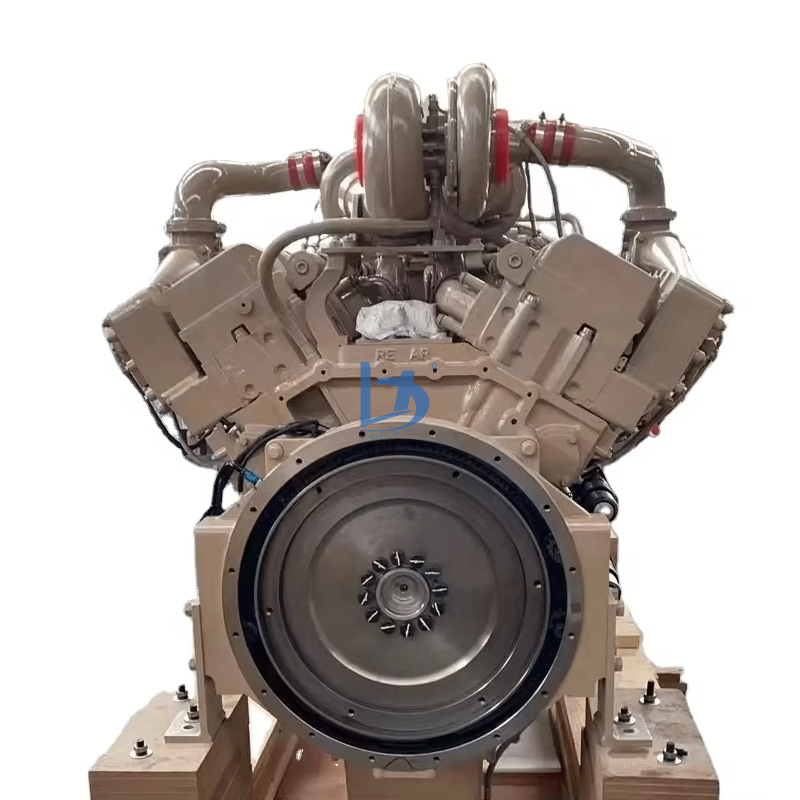 Excavator parts with diesel engine KTA38-C1260 1200 HP 895kw 2100 RPM/distribution motor