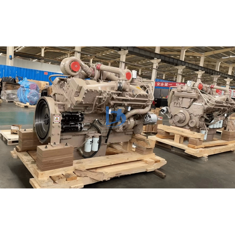 Excavator parts with diesel engine KTA38-C1260 1200 HP 895kw 2100 RPM/distribution motor