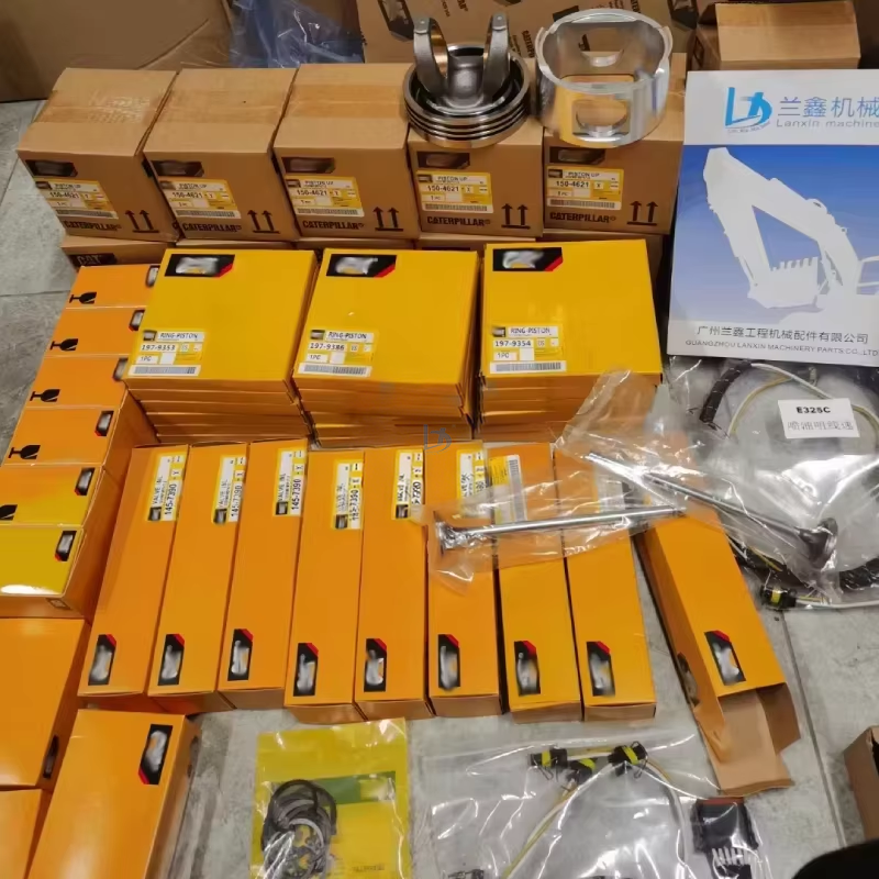 Original Engine Spare Parts 3126 3304 3306 3406 3056 Cylinders Head Gasket Liner Kit Repair Package 