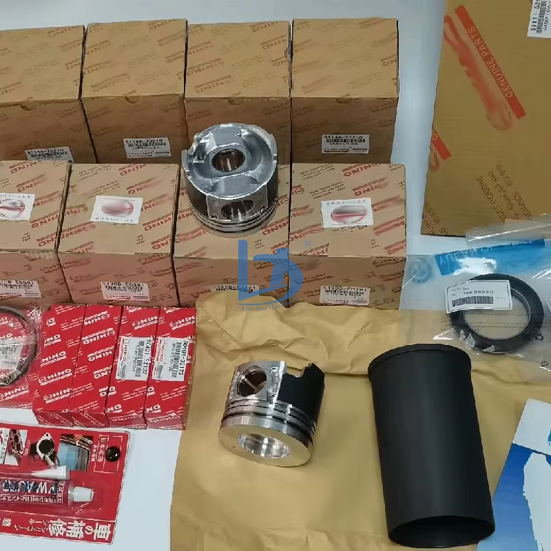 J05E J08E J08C H06C H07C H07D N04C E13C S05C Engine Cylinder Liner Kit Piston Ring Engine Repair Kit