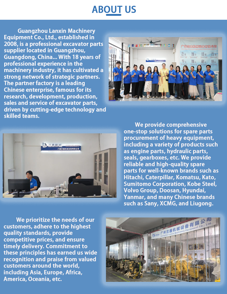 High Quality Excavator Turbocharger Assembly 22918827 5355481 for Volvo Diesel Engine D13J 380E 480E